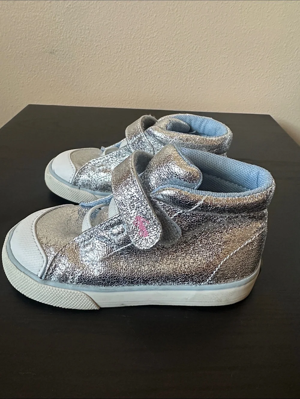 See Kai Run Drew Silver Sneakers